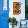 Wallity Bahama Accesorio Decorativo de Pared Negro y Nogal